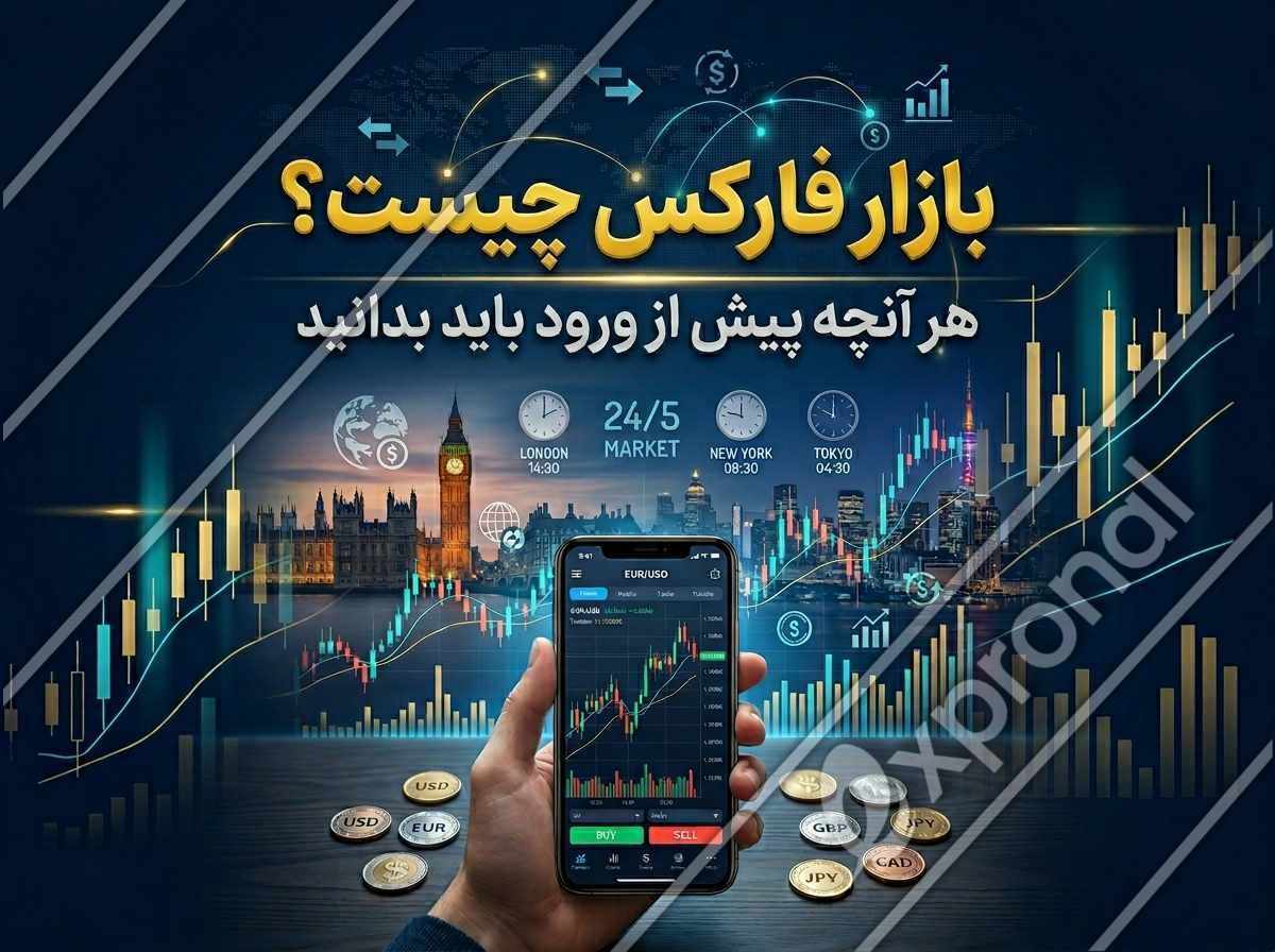 بازار فارکس چیست؟ هر آنچه پیش از ورود باید بدانید