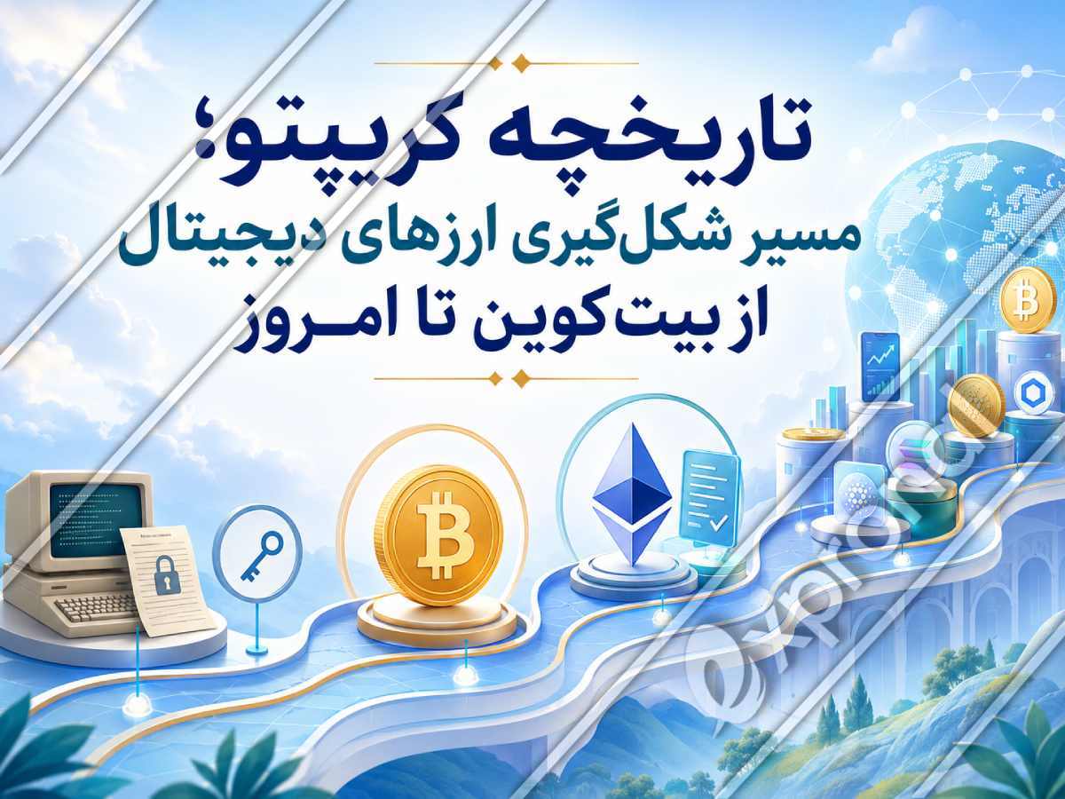 تاریخچه کریپتو؛ مسیر شکل_گیری ارزهای دیجیتال از بیت_کوین تا امروز