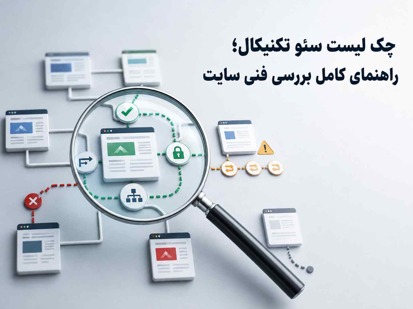 چک لیست سئو تکنیکال برای بررسی خزش، ایندکس، ریدایرکت و سلامت فنی سایت